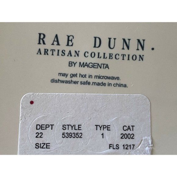 Artisan Rae Dunn Meow White Black Ceramic Cat Bowl Pet Food Dish 5" X 5" NWT‎ - Picture 7 of 12